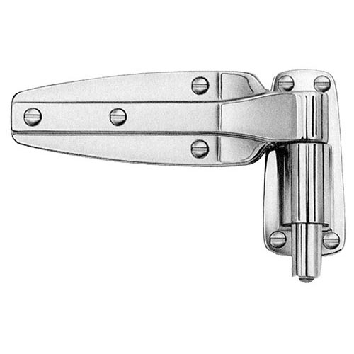Kason 11248000004 10-1/8" x 5-21/32" Reversible Spring Assisted Cam Lift Door Hinge With Flush Offset