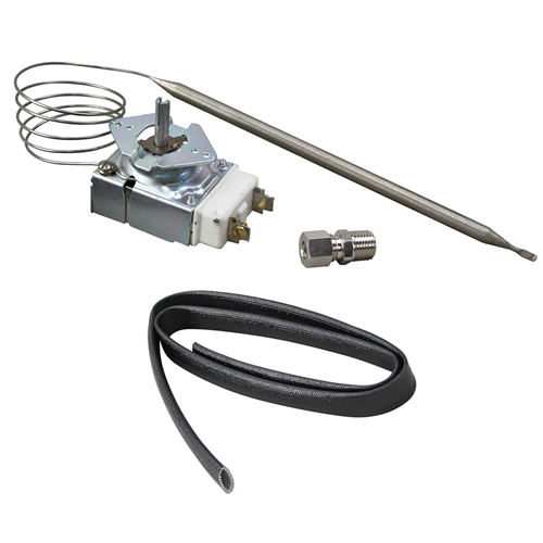 Keating OEM # 023145 / 023144 / P45246L, Thermostat; Type RX; Temperature 245 - 400 Degrees Fahrenheit; 30" Capillary