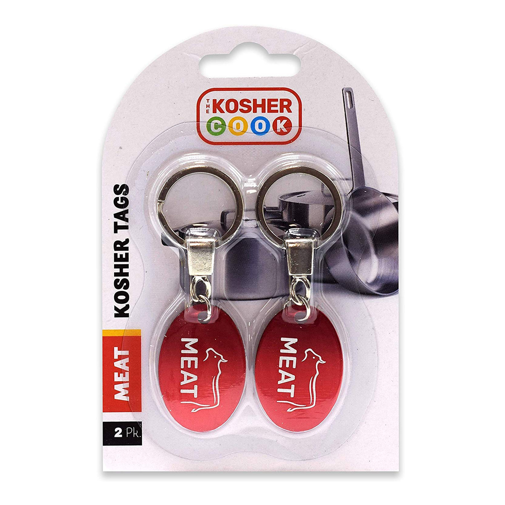 Kosher Cook Meat Tags, Pack of 2 