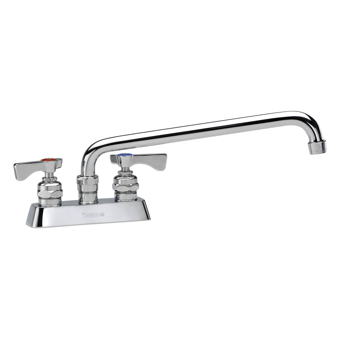 Krowne Metal 15-316L Royal Series 4" Center Deck Mount Faucet with 16" Spout