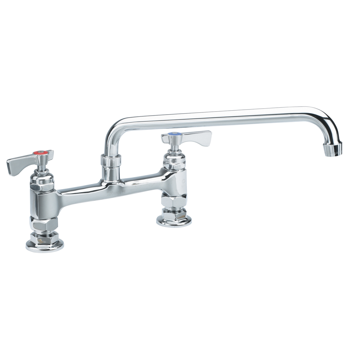 Krowne Metal 15-806L Royal Series 8" Center Raised Deck Mount Faucet with 6" Spout