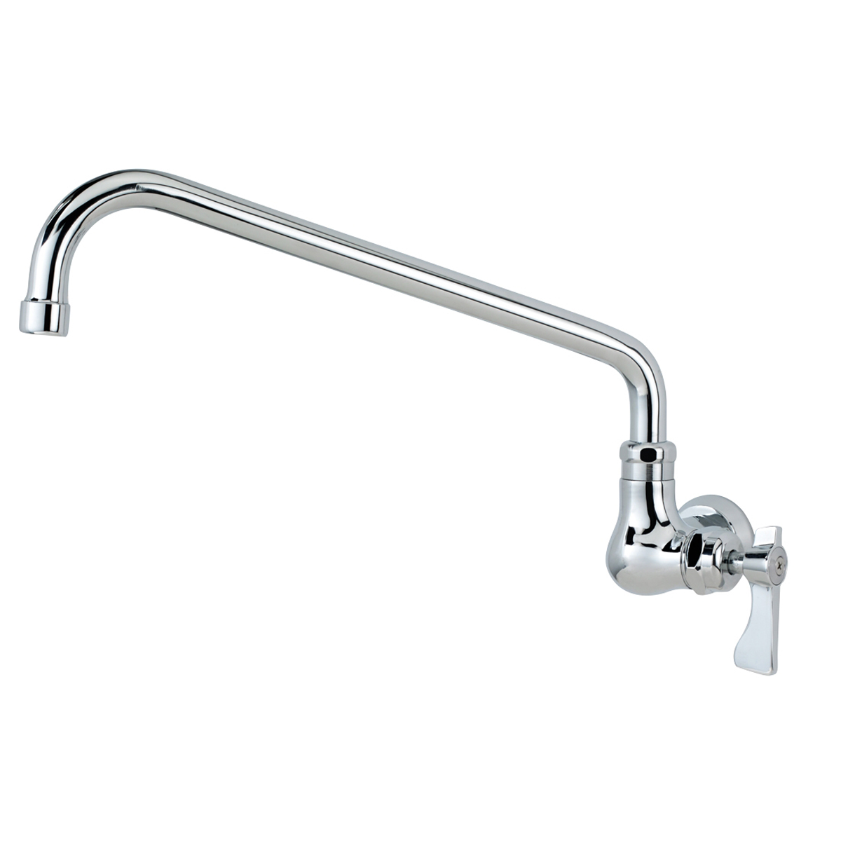 Krowne Metal 16-171L Royal Series Single Wall Mount Faucet with 12" Spout