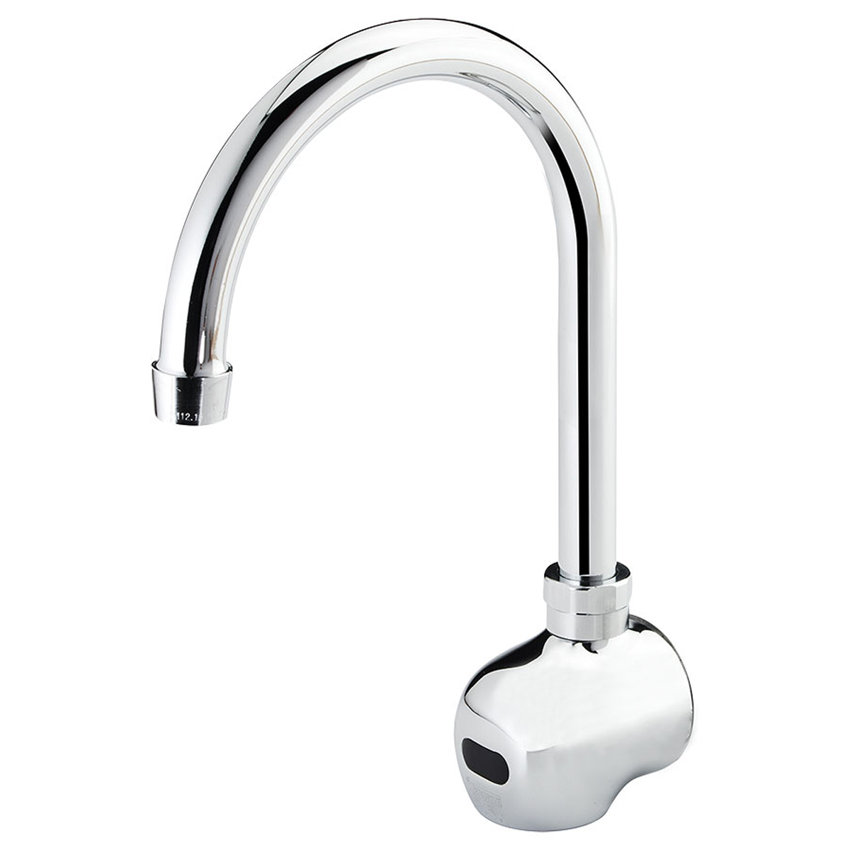 Krowne Metal Royal Series Electronic Wall Mount Faucet with 6" Gooseneck Spout, 16-191