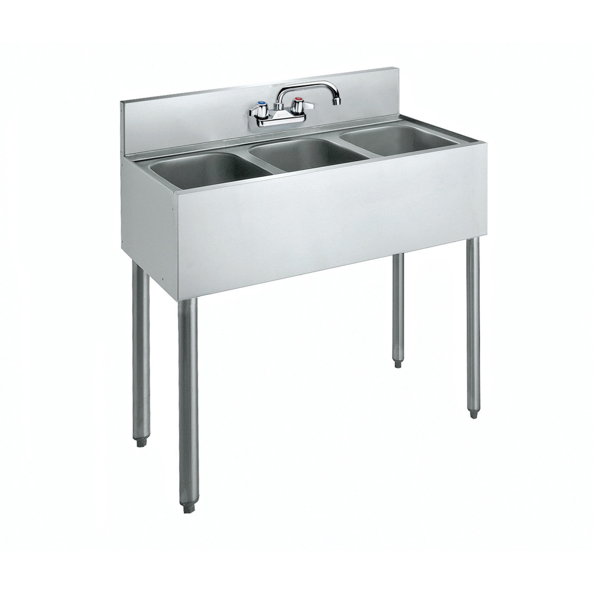 Krowne Metal CS-1836 - 36" Convenience Store Sink