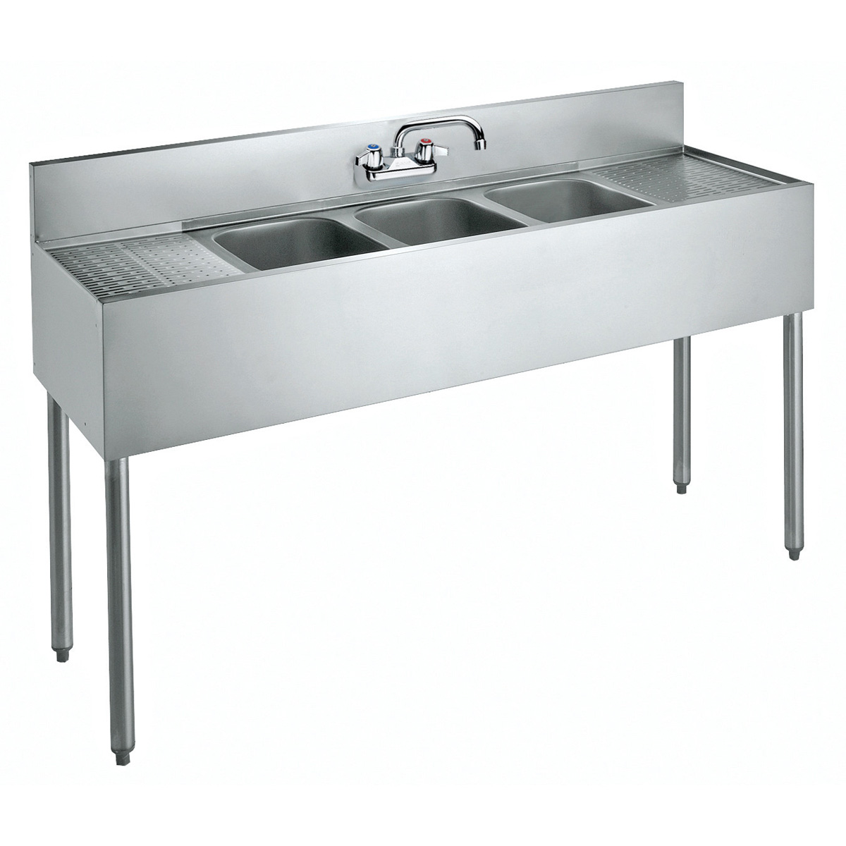 Krowne Metal CS-1872 - 72" Convenience Store Sink