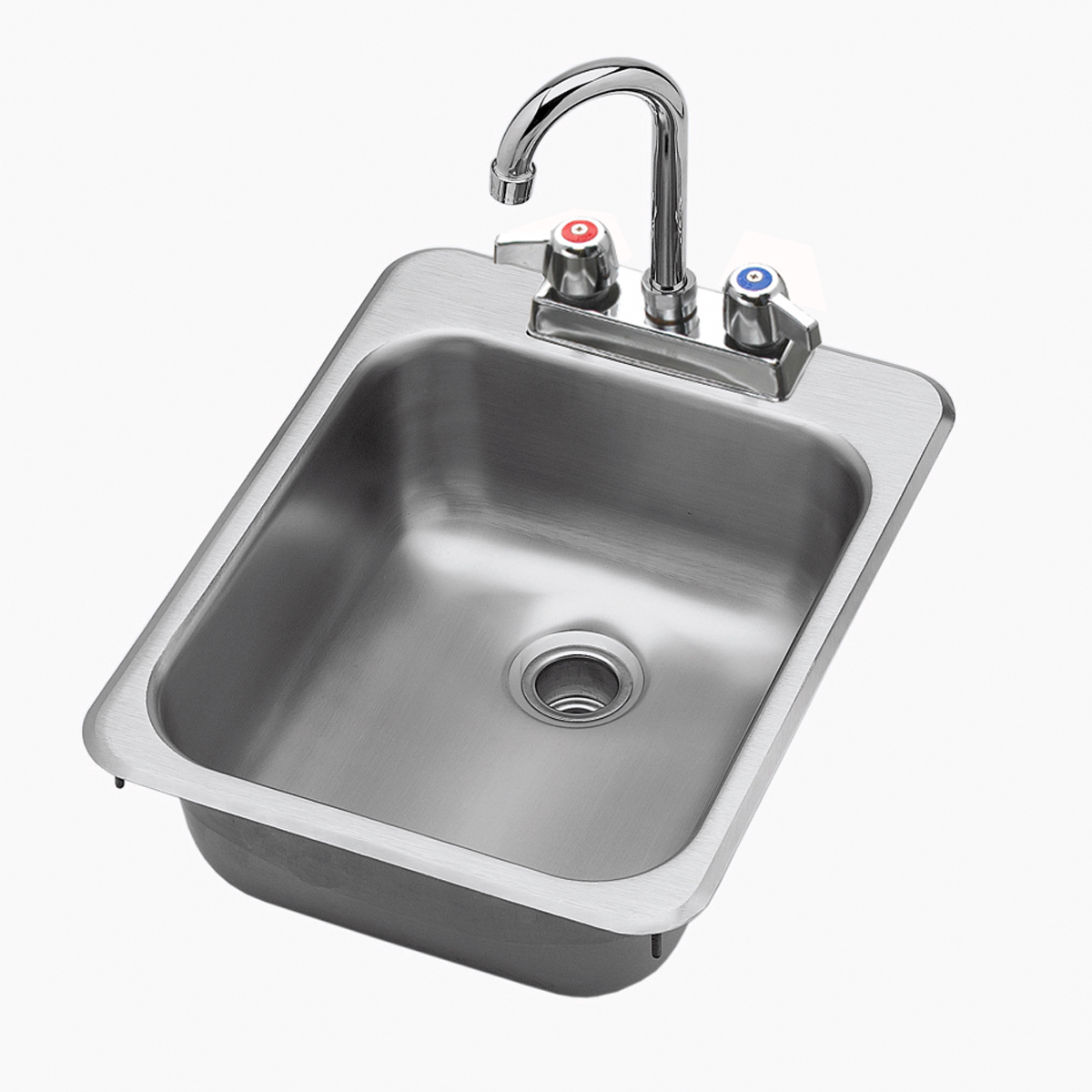 Krowne Metal HS-1317 - 13" x 17" Drop-In Hand Sink