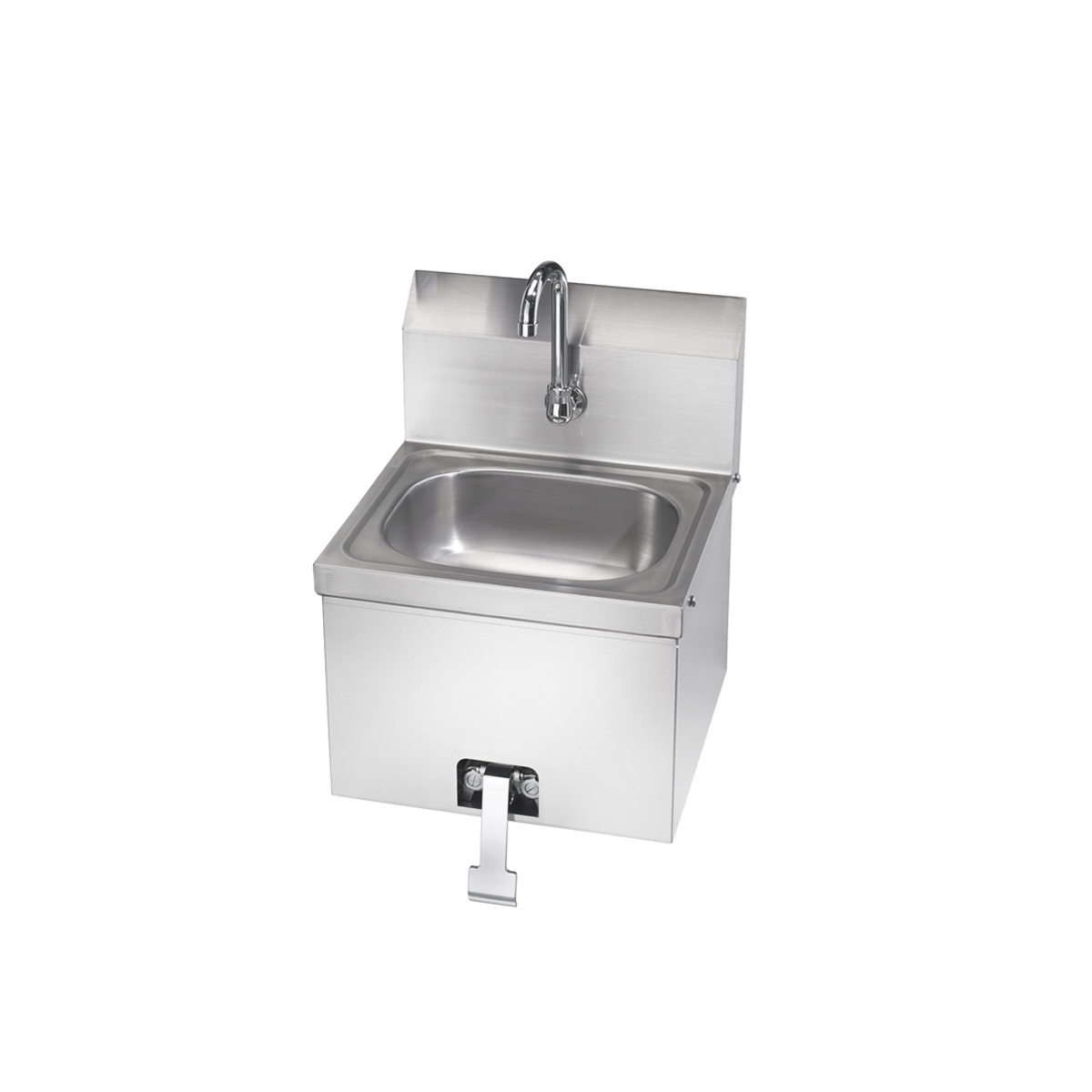 Krowne Metal 16" Wide Hand Sink with Knee Valve, HS-15