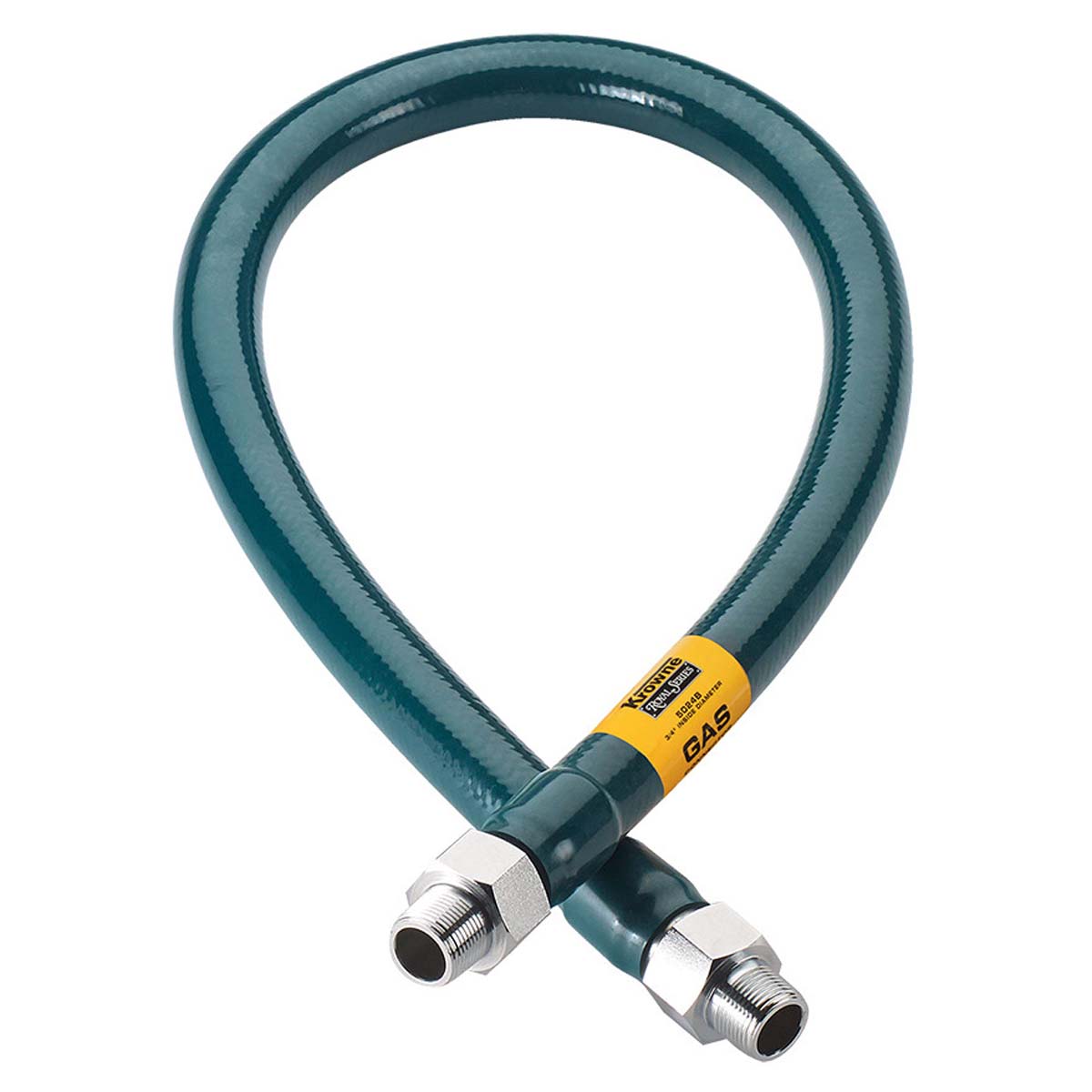 Krowne Metal M10024 Royal Series 1" x 24" Gas Hose