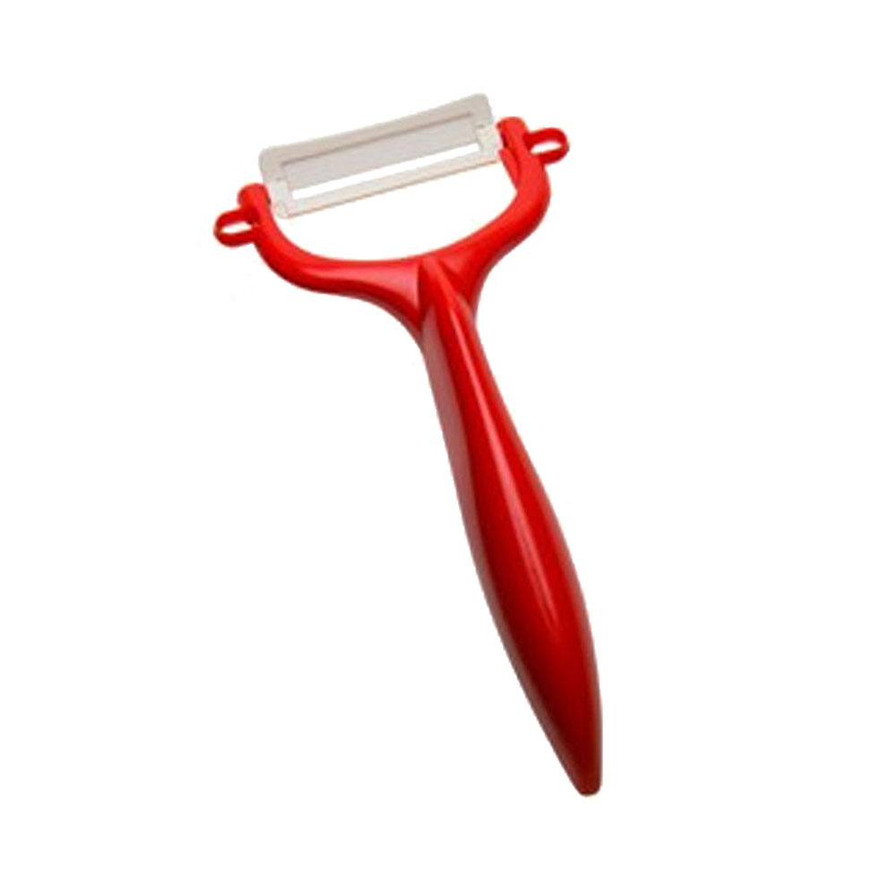 Cartini Ceramic Peeler - Red – The Home Products Company