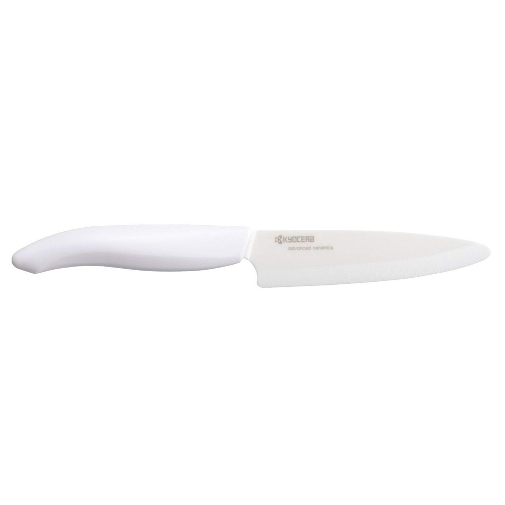Kyocera Revolution Series White Ceramic Utility Knife, 4.5" 