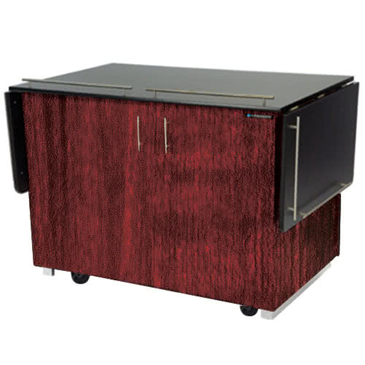 Lakeside LA6850RM 83" Breakout Dining Station Red Maple Laminate Finish