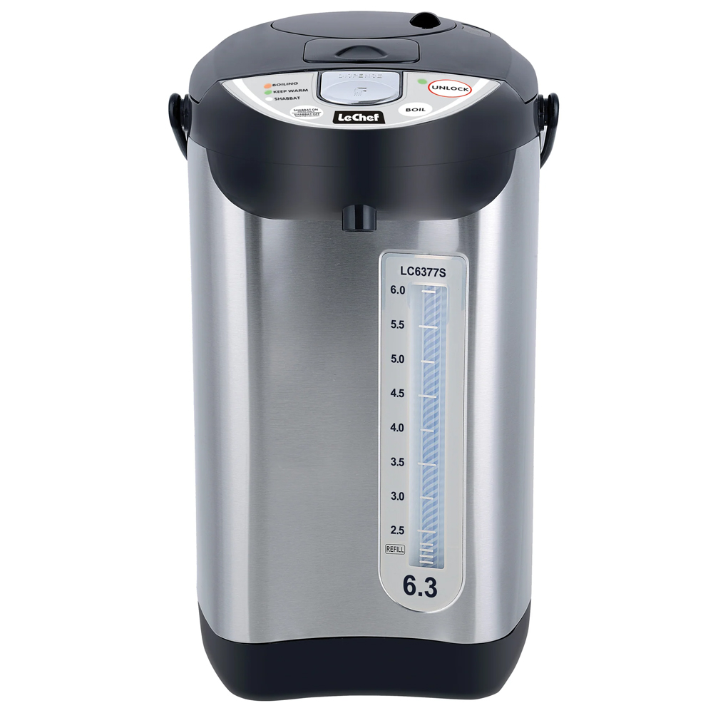 Le Chef Electric Hot Water Pot, 6.0 Quart