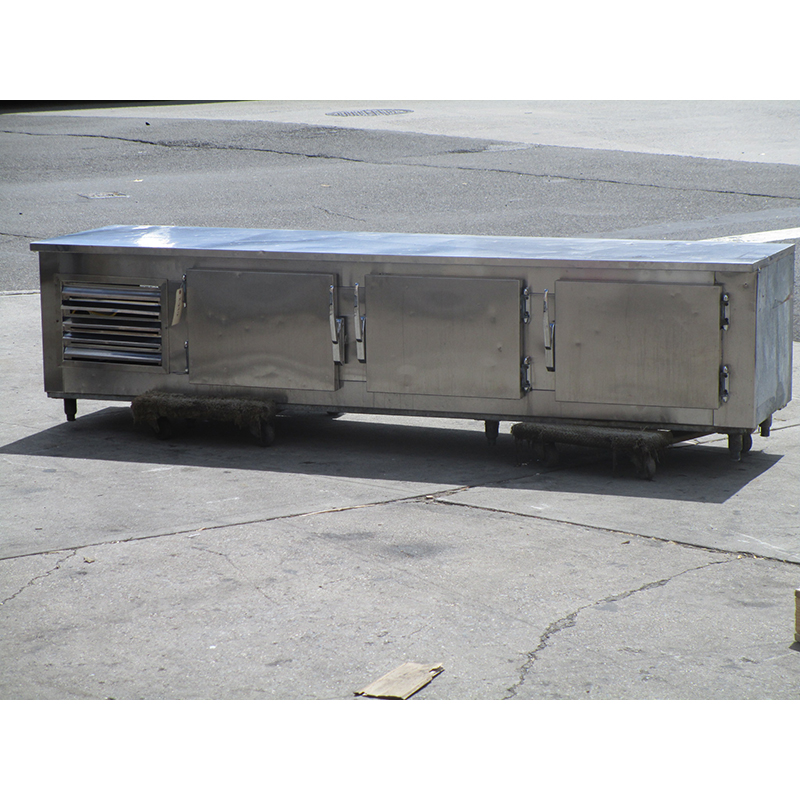 Leader LB96S All-Stainless Low Boy Equipment Base Cooler 24" H, Good Condition