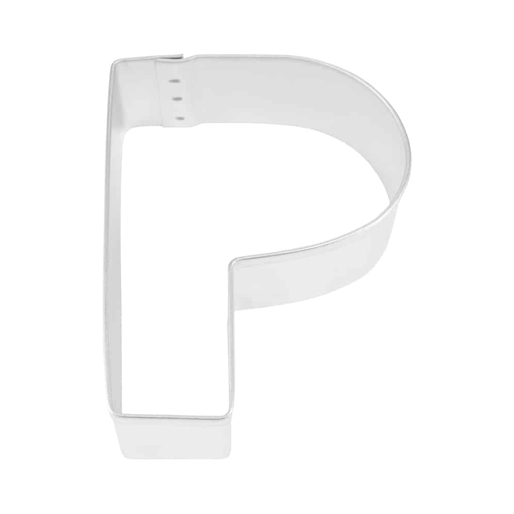 Letter 'P' Cookie Cutter, 2-1/4"x  3"