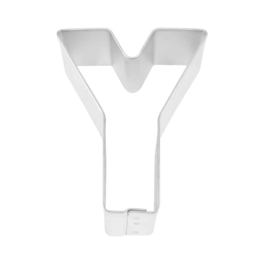 Letter 'Y' Cookie Cutter, 2-1/4" x 3"