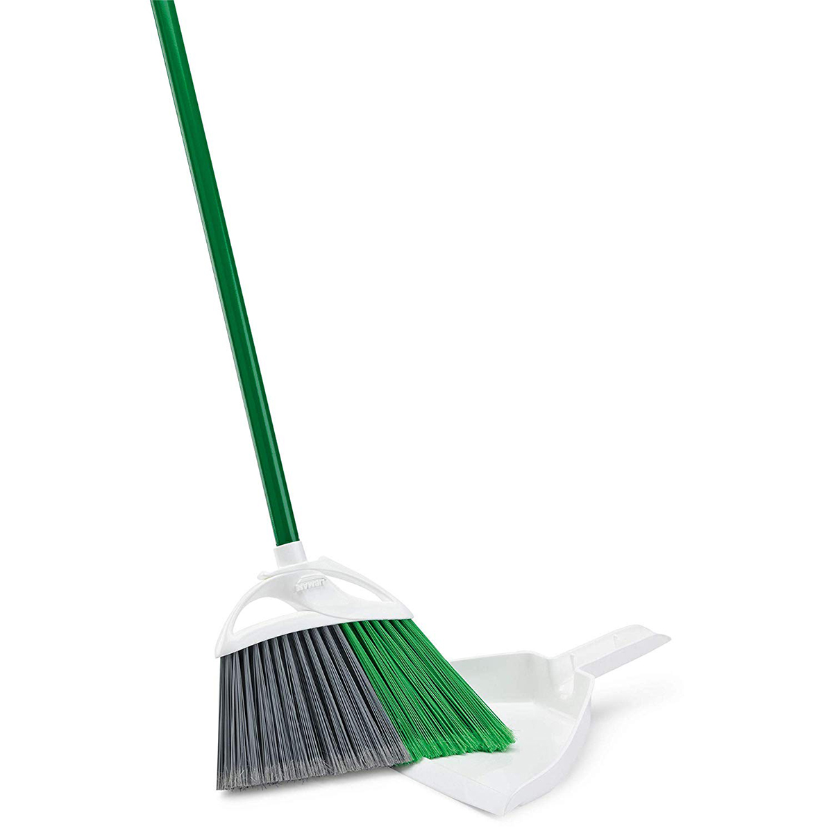 Libman 206 Precision Angle Broom 11 with 10 SnapOn Dust Pan Brooms
