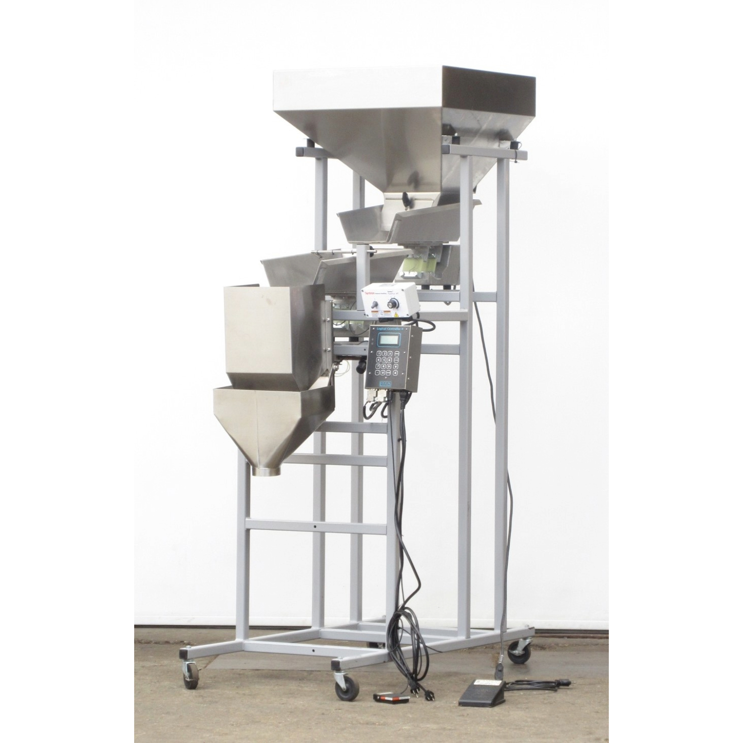 Logical S-6 Semi-Automatic Scale Vibrator Feeder, Used Excellent Condition