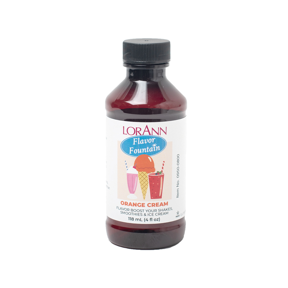 LorAnn Flavor Fountain, Orange Cream Dreamsicle, 4 oz. 