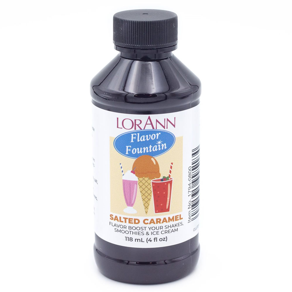 LorAnn Flavor Fountain, Salted Caramel, 4 oz. 