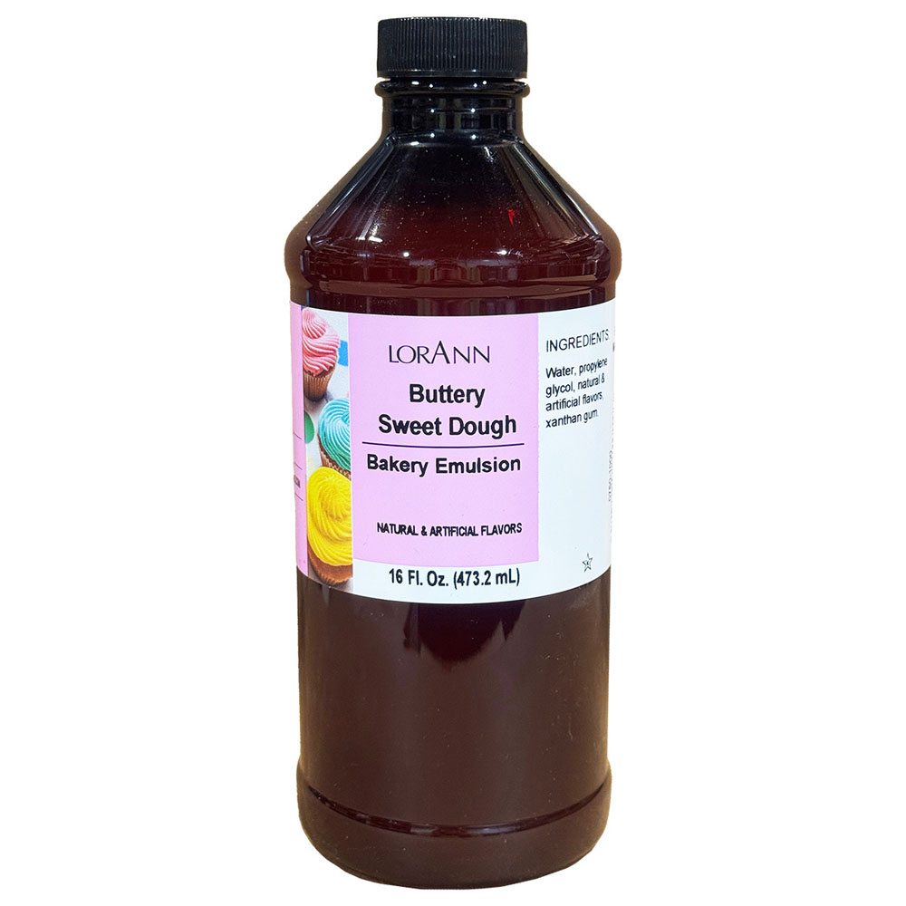 LorAnn Oils Buttery Sweet Dough Bakery Emulsion, 16 oz. 