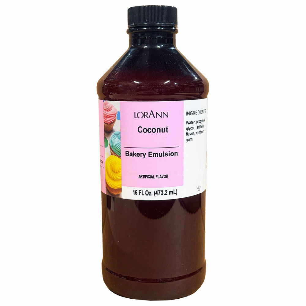 LorAnn Oils Coconut Bakery Emulsion, 16 oz.