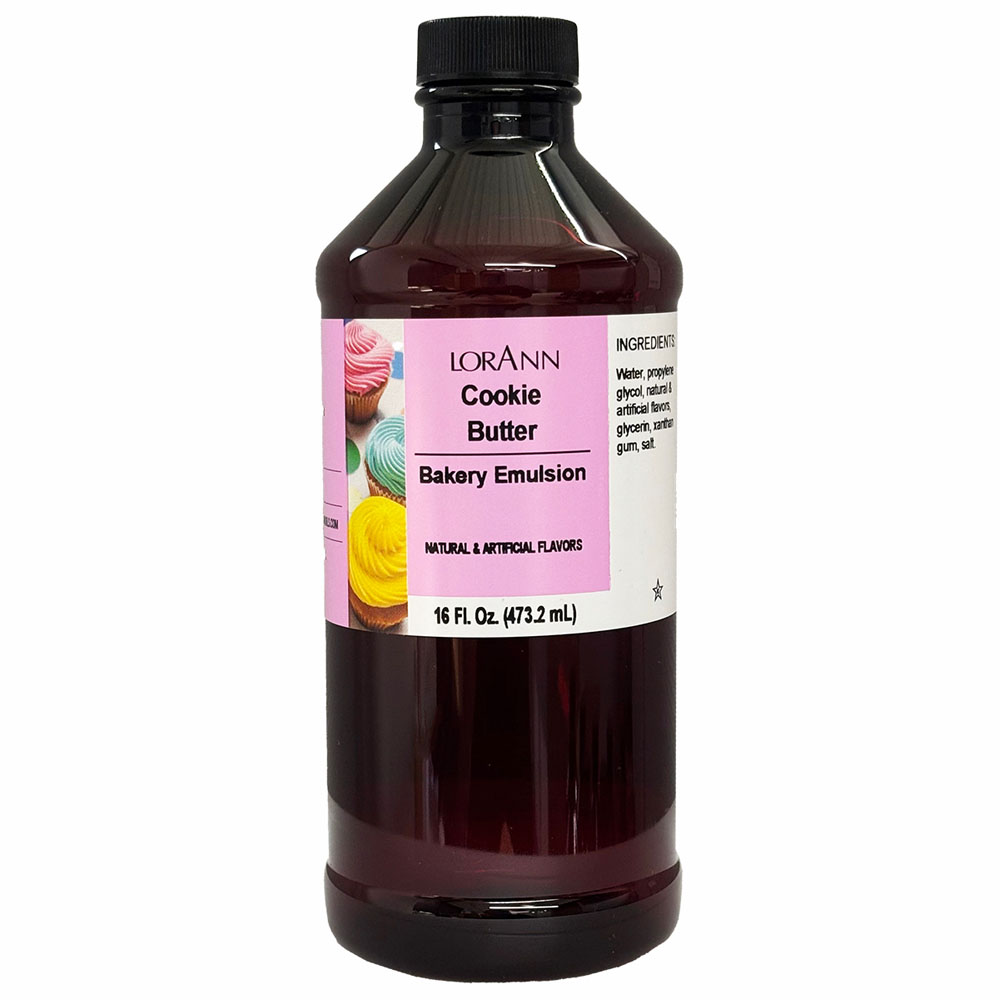 LorAnn Oils Cookie Butter Bakery Emulsion, 16 oz.