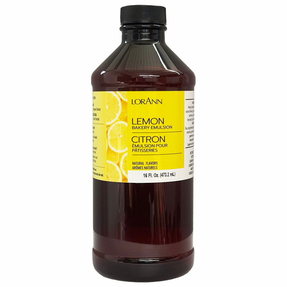 LorAnn Oils Lemon Bakery Emulsion, 16 oz.