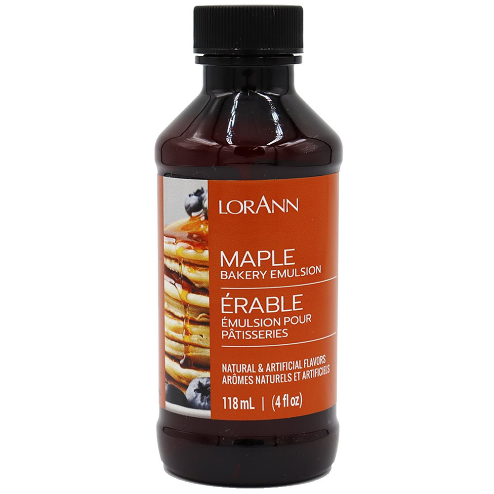 LorAnn Oils Maple Flavoring Emulsion, 4 oz