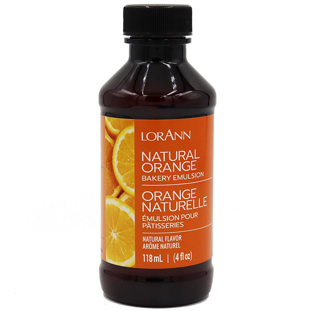 LorAnn Oils Orange Bakery Emulsion (Natural Flavor), 4 Oz