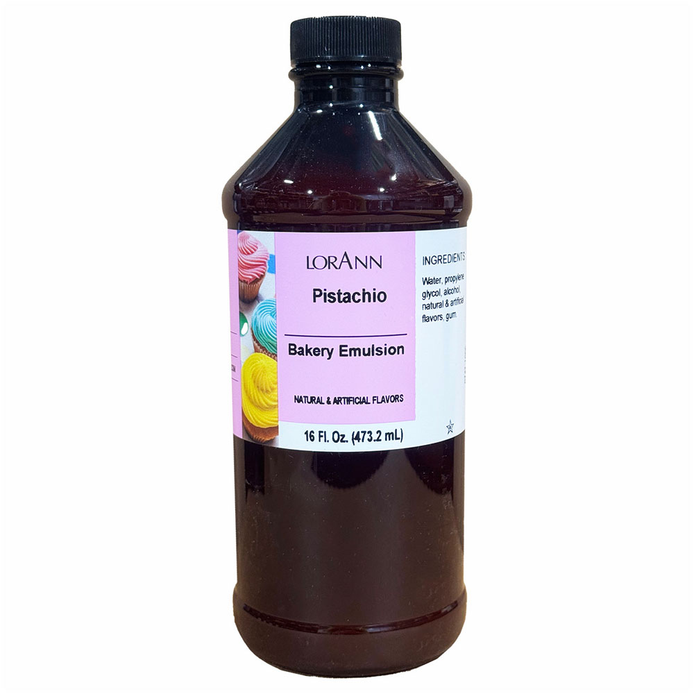 LorAnn Oils Pistachio Bakery Emulsion, 16 oz.