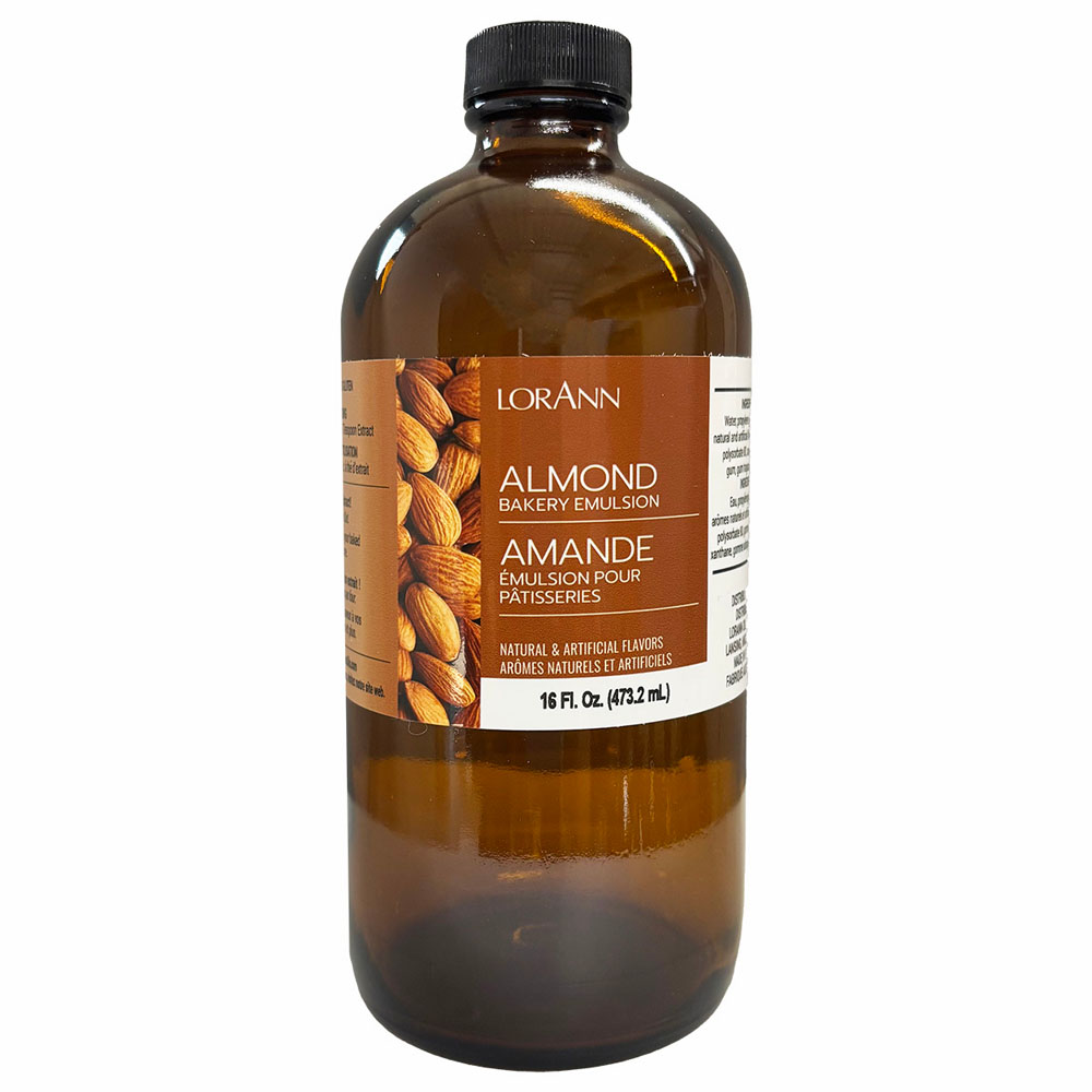 LorAnn Oils Almond Bakery Emulsion, 16 oz.