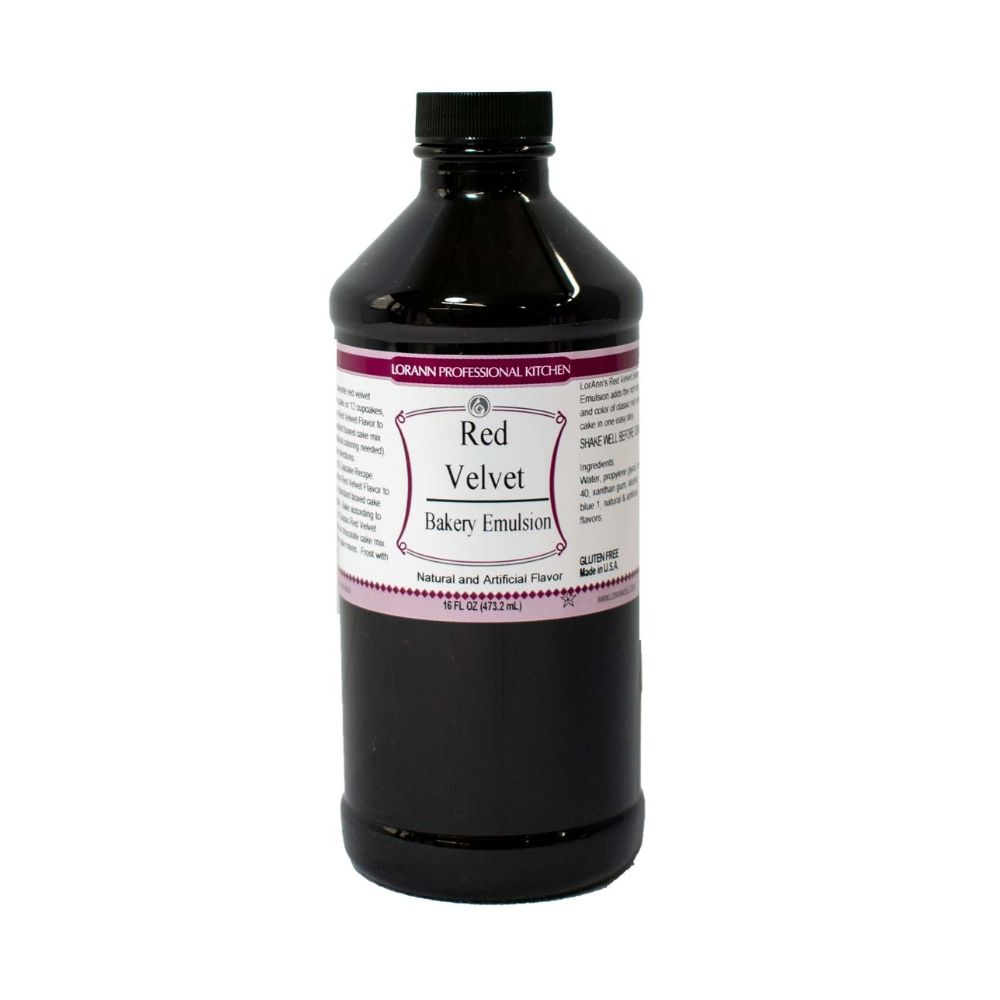 LorAnn Oils Red Velvet Flavoring Emulsion, 16 Oz.