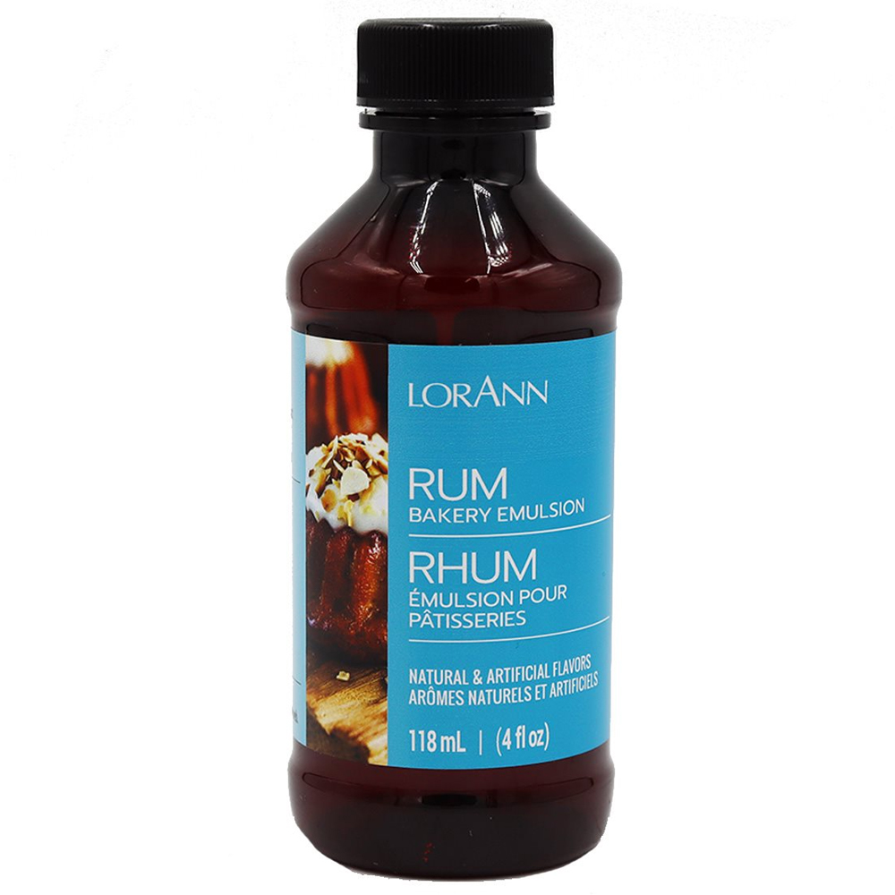 LorAnn Oils Rum Bakery Emulsion, 4 Oz