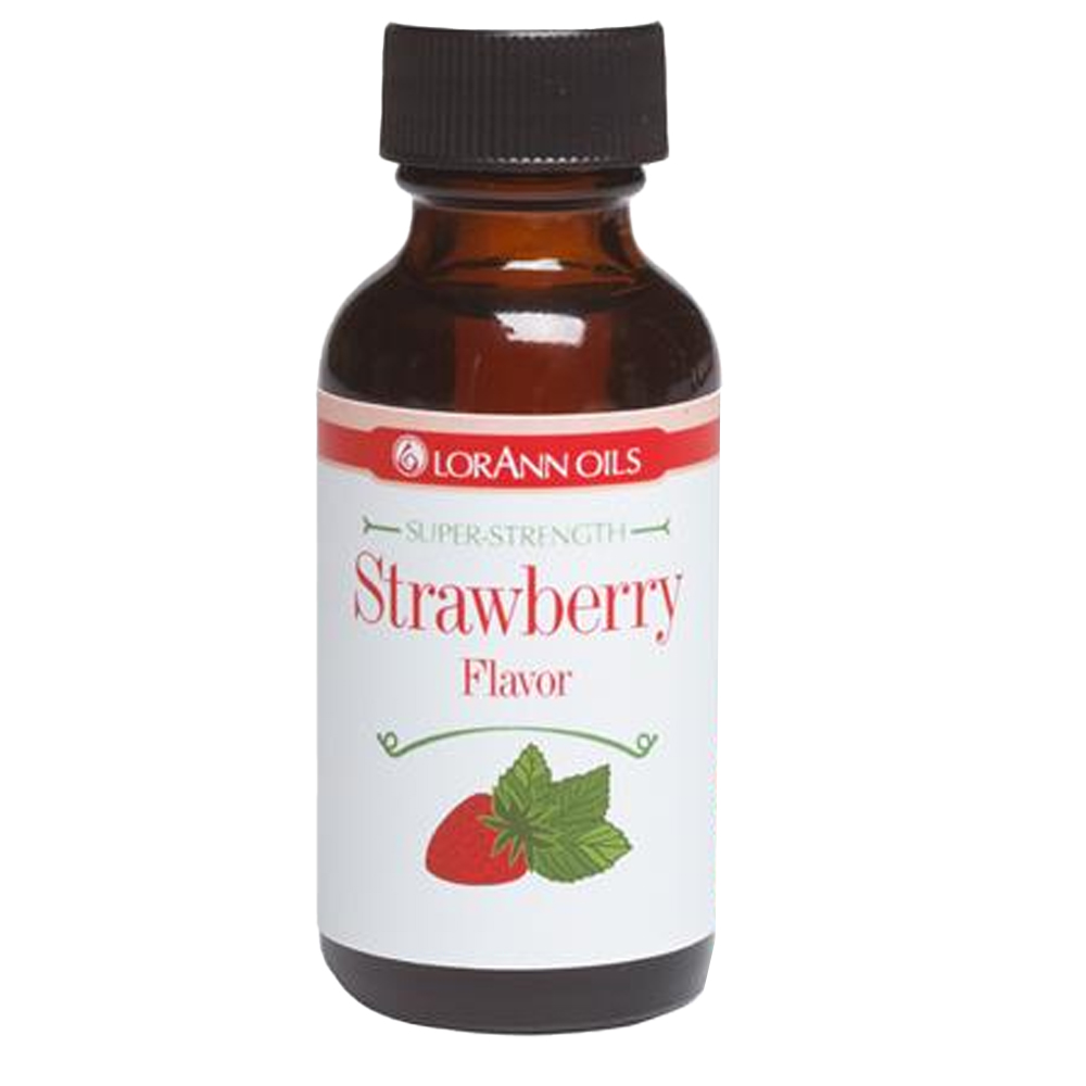 Lorann Oils Strawberry Flavor, 1 Oz