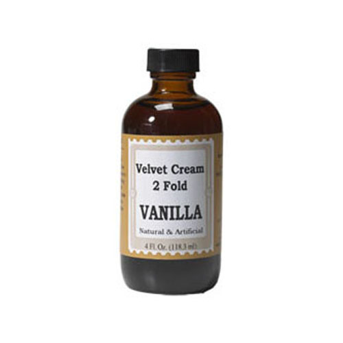 Lorann Oils Velvet Cream Vanilla Double Strength, 4 Oz