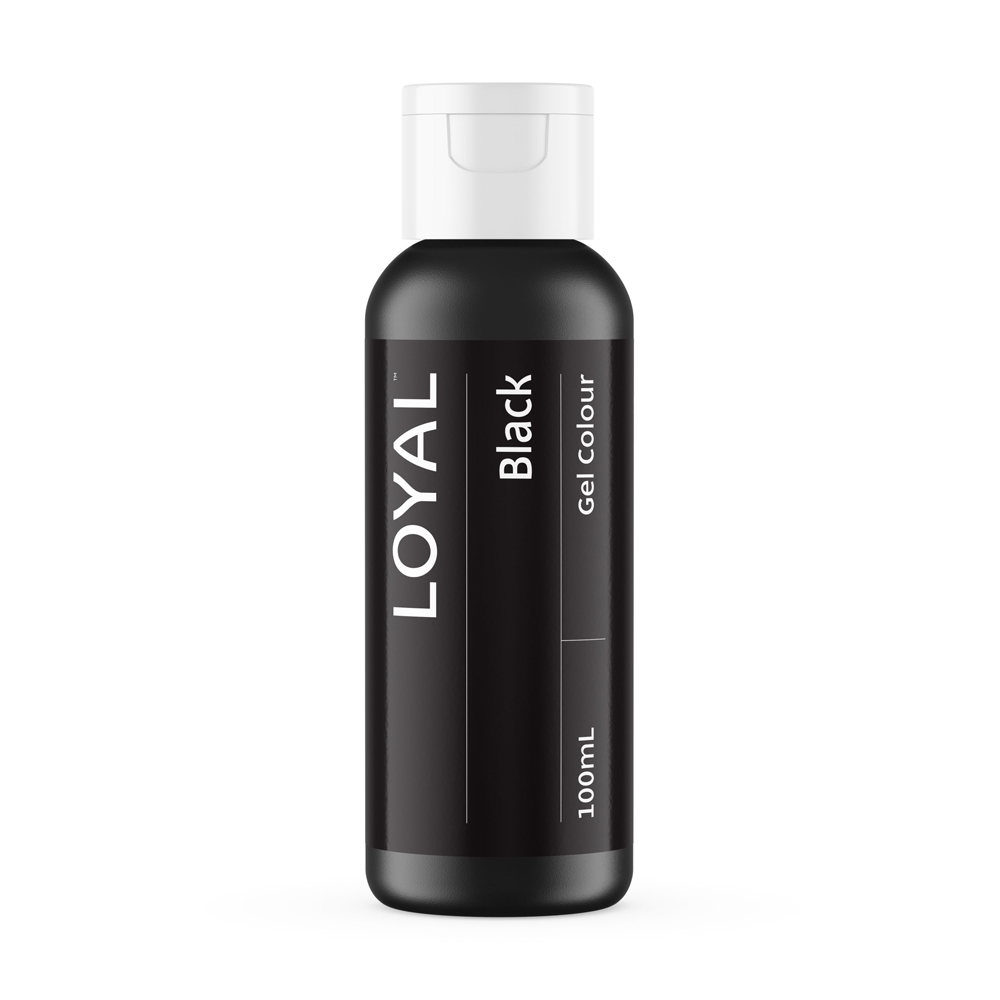Loyal Black Gel Color, 100 ml