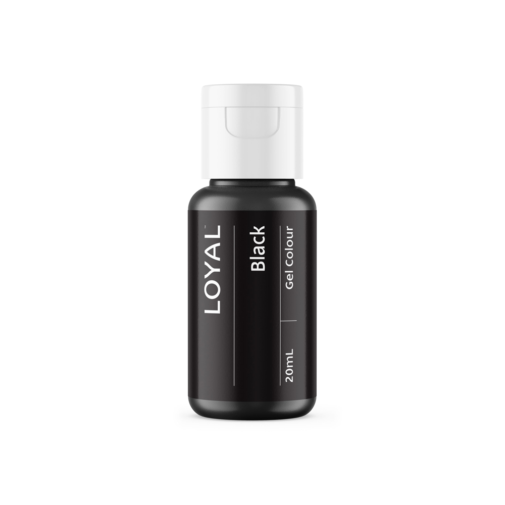 Loyal Black Gel Color, 20 ml