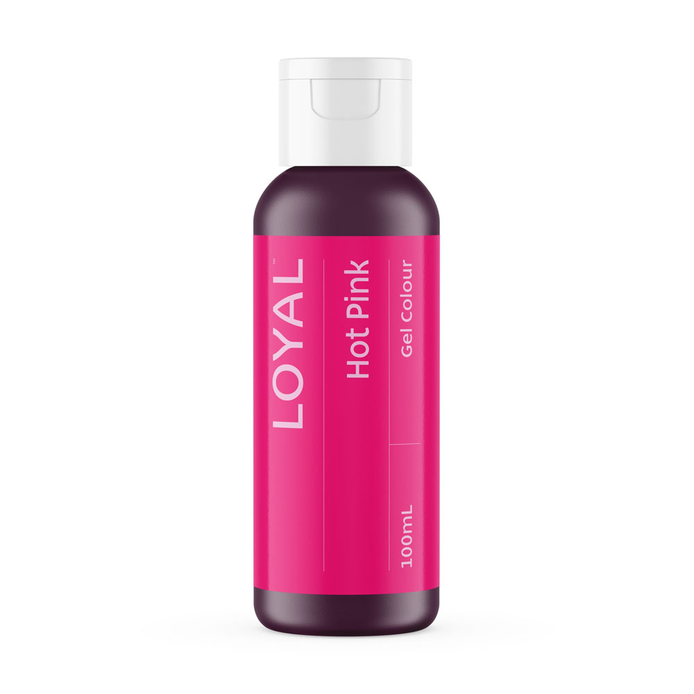 Loyal Hot Pink Gel Color, 100 ml