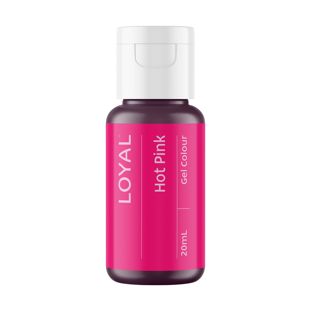 Loyal Hot Pink Gel Color, 20 ml