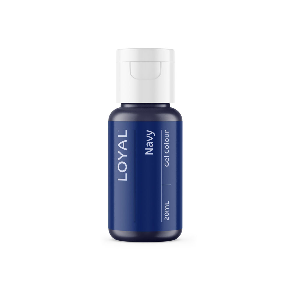 Loyal Navy Gel Color, 20 ml.