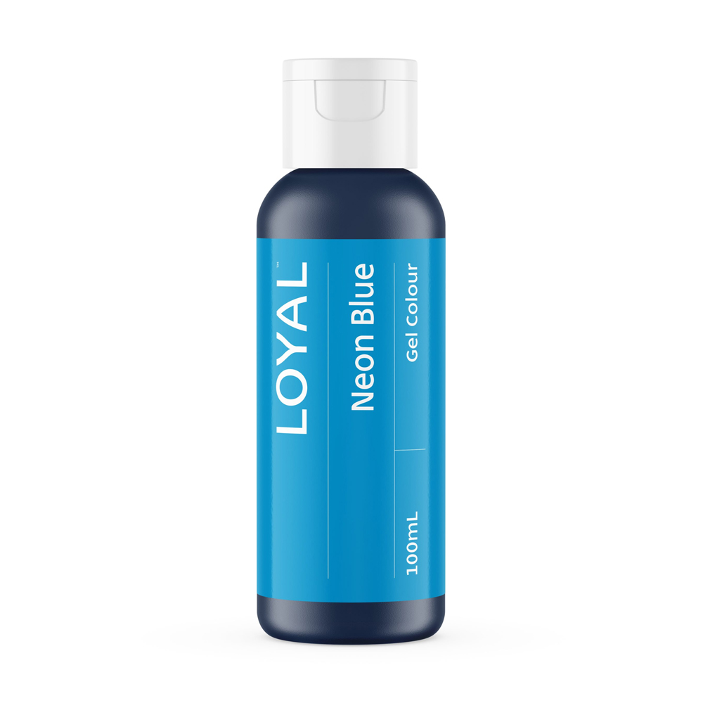Loyal Neon Blue Gel Color, 100 ml