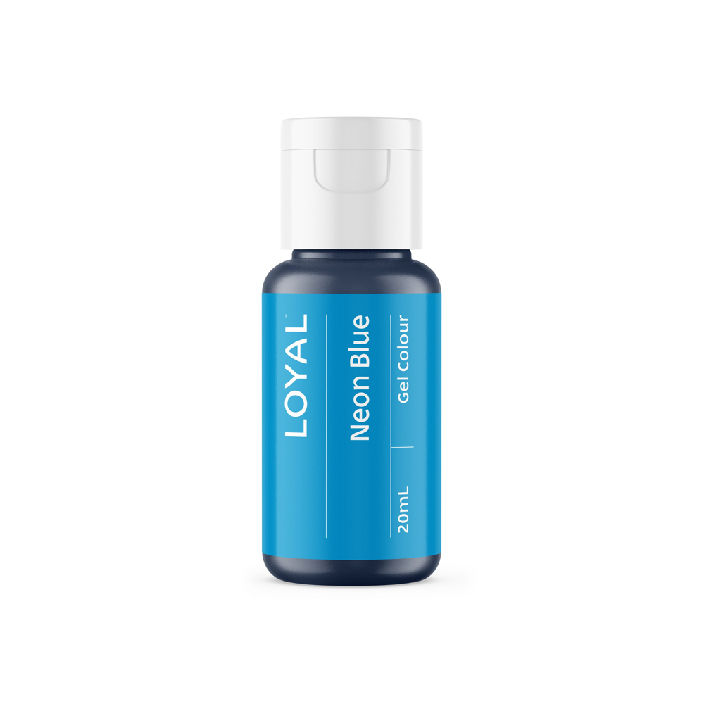 Loyal Neon Blue Gel Color, 20 ml
