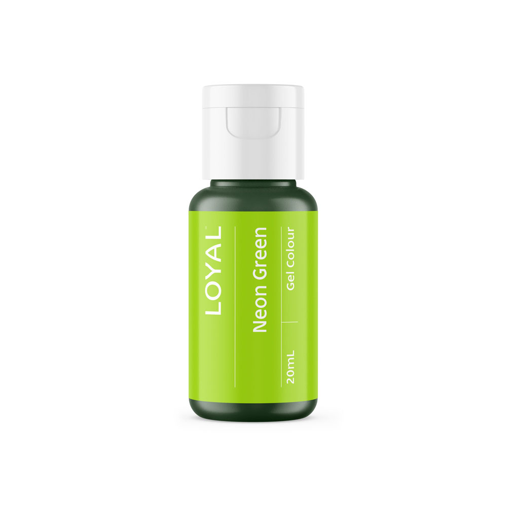 Loyal Neon Green Gel Color, 20 ml