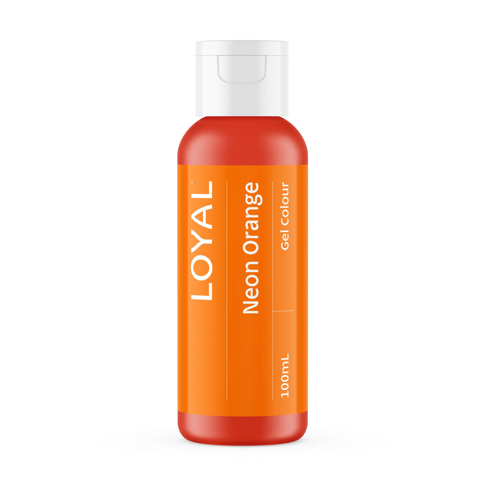Loyal Neon Orange Gel Color, 100 ml