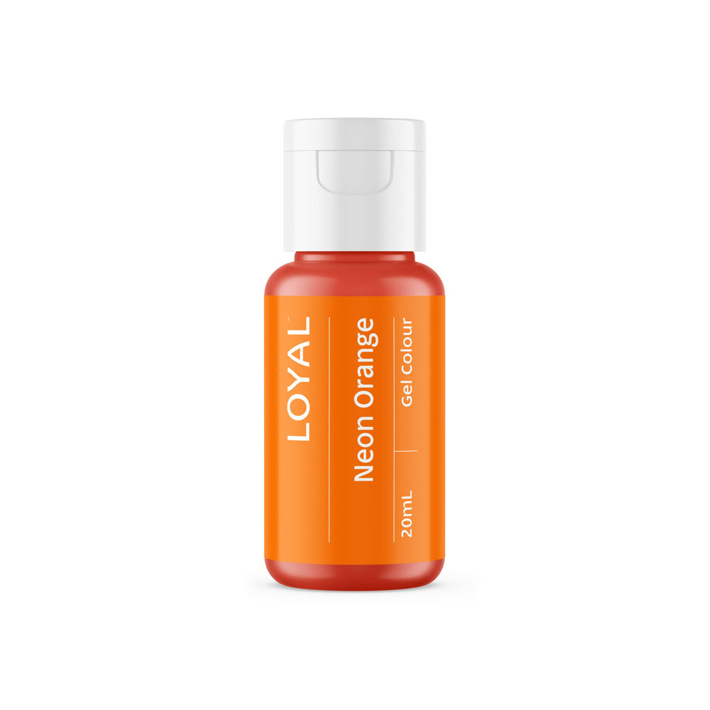 Loyal Neon Orange Gel Color, 20 ml