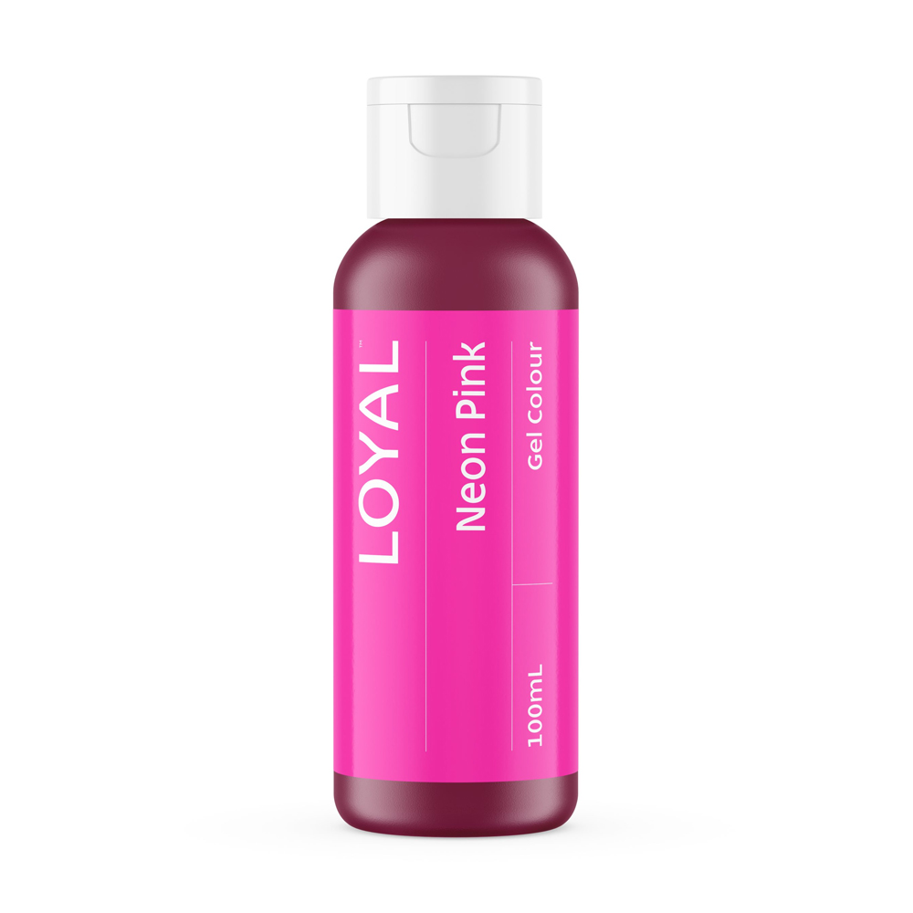 Loyal Neon Pink Gel Color, 100 ml