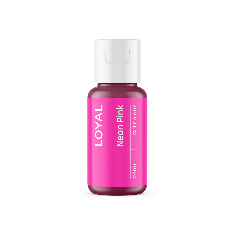 Loyal Neon Pink Gel Color, 20 ml