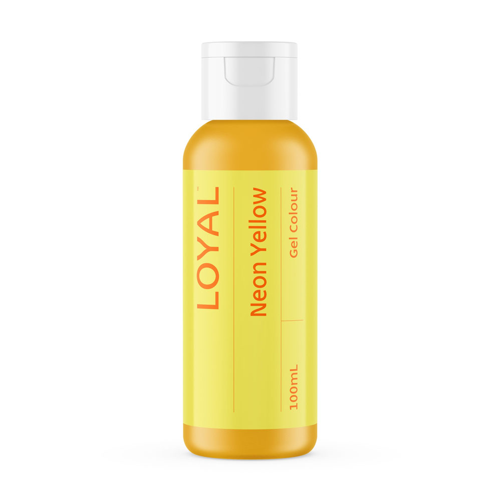 Loyal Neon Yellow Gel Color, 100 ml