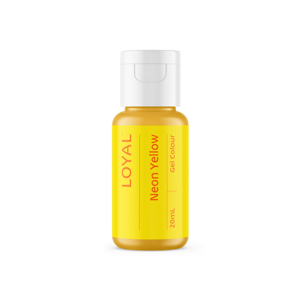 Loyal Neon Yellow Gel Color, 20 ml