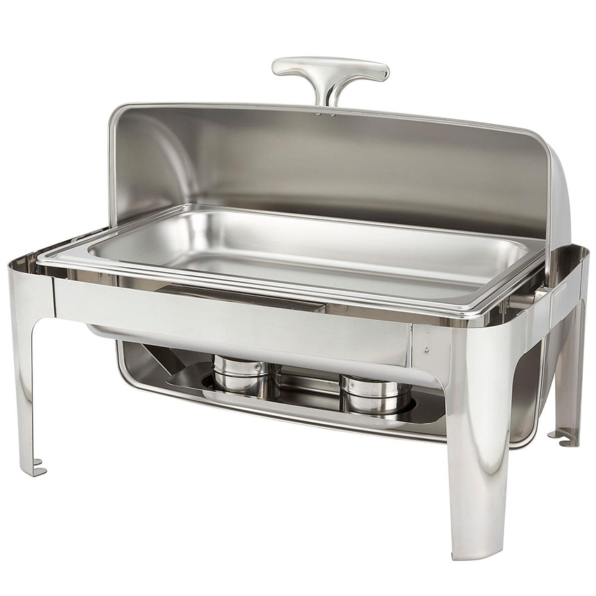 Madison Chafer, 8 quart, full size, 18/10 stainless steel frame